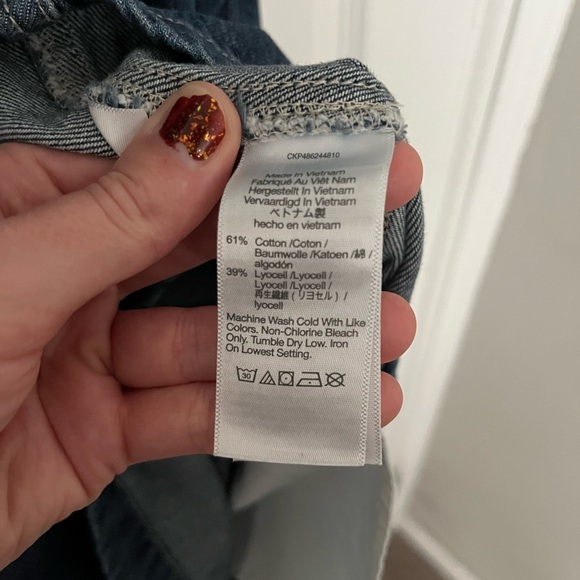 Madewell Denim Darted Mini Dress in Pixie Wash - Picture 7 of 8